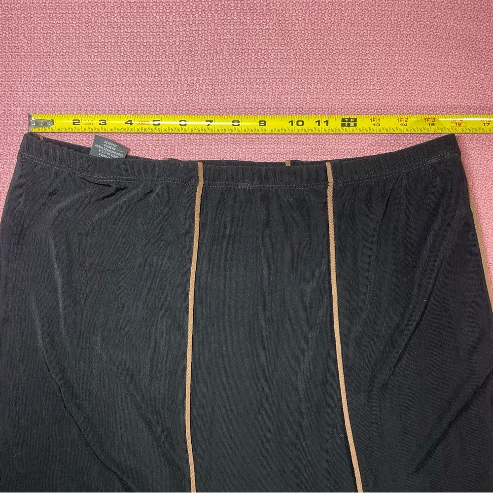 Citiknits Womens Long Maxi Skirt Size L Black - Picture 10 of 13